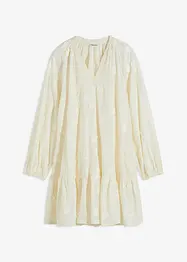 Kleid mit Blumen-Applikation, bonprix