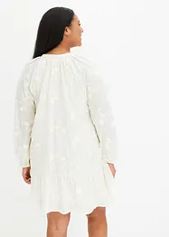 Kleid mit Blumen-Applikation, bonprix