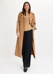 Ajour-Pullover mit Federgarn, bonprix