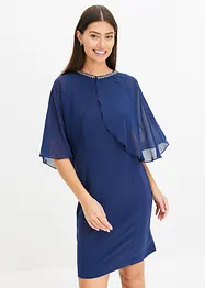 Mini-robe avec cape amovible, bonprix