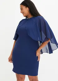 Mini-robe avec cape amovible, bonprix