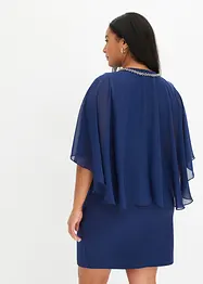 Mini-robe avec cape amovible, bonprix