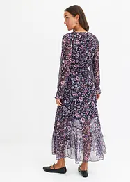 Robe imprimée en mesh, bonprix