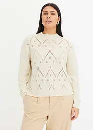 Pull ajouré, bonprix