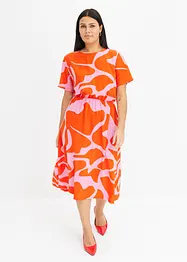 Robe midi imprimée, bonprix