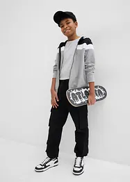 Pantalon cargo extensible, Regular, bonprix