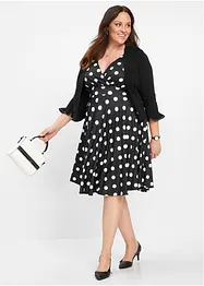 Robe en jersey à pois, bonprix