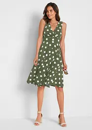 Robe en jersey à pois, bonprix