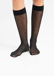 Kniestrümpfe 40den (3er-Pack), bonprix