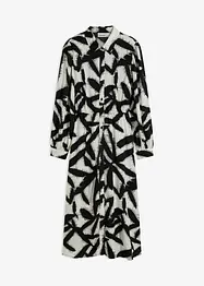 bedrucktes Satin-Midikleid, bonprix