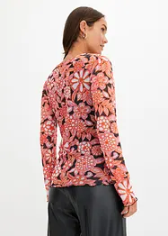 bedrucktes Mesh-Langarmshirt, bonprix