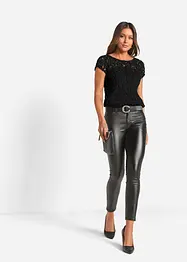 Blusenshirt aus Kordel-Spitze, bonprix