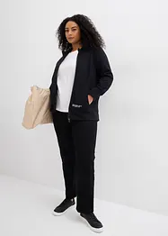 Sweatjacke aus softem Baumwoll-Mix, bonprix