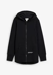 Sweatjacke aus softem Baumwoll-Mix, bonprix