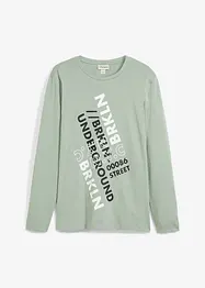 Langarmshirt aus reiner Bio-Baumwolle, bonprix