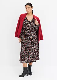 Robe midi imprimée, bonprix