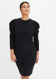 Robe en jersey côtelé, bonprix