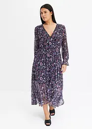 Robe imprimée en mesh, bonprix