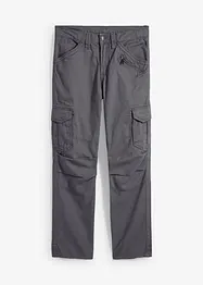 Relaxed Fit Cargohose aus reiner Baumwolle, Straight, bonprix