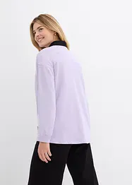 Sweatshirt aus Baumwoll-Mix mit Vokuhila Saum, bonprix