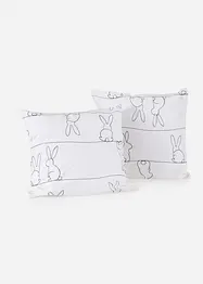 Housse de coussin motif lapins, bonprix