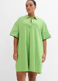 Robe-chemise en matière élastique, bonprix