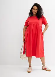 Ausgestelltes Jerseykleid aus schwerer Baumwolle, bonprix