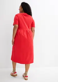 Ausgestelltes Jerseykleid aus schwerer Baumwolle, bonprix