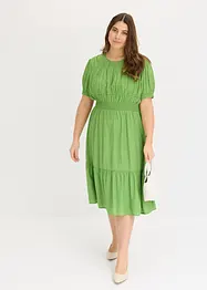 Robe midi en douce viscose mélangée, bonprix