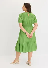 Robe midi en douce viscose mélangée, bonprix