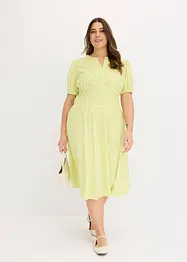 Midikleid mit elastischer Taille, bonprix
