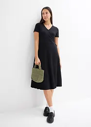 Robe en jersey, style portefeuille, bonprix