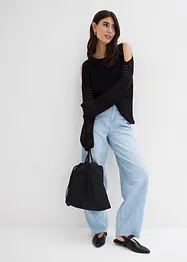 Jean balloon, taille haute, bonprix