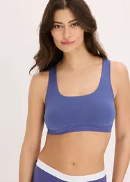 Lot de 3 brassières en coton extensible, bonprix