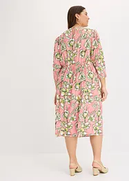 Robe midi en matière douce, bonprix