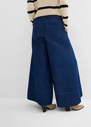 Wide-Leg-Jeans, Mid Waist, Bequembund, bonprix