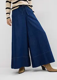 Wide-Leg-Jeans, Mid Waist, Bequembund, bonprix