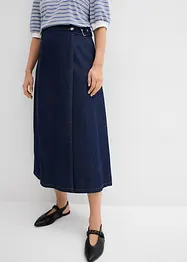 Jeansrock in Wickeloptik, Super Soft, bonprix