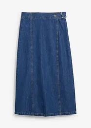 Jupe en jean, style portefeuille, super douce, bonprix