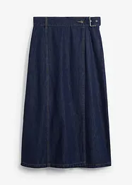 Jeansrock in Wickeloptik, Super Soft, bonprix