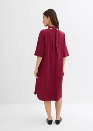 Shirtkleid aus elastischem Bio-Baumwoll-Mix, bonprix