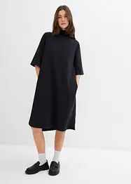 Shirtkleid aus elastischem Bio-Baumwoll-Mix, bonprix