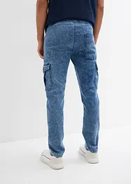Jean cargo extensible, Regular, Tapered, bonprix