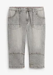 Regular Fit 3/4-Stretch-Jeans, Straight, bonprix