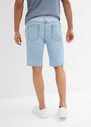 Bermuda en jean à taille élastiquée, Regular, bonprix