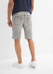 Schlupf Stretch-Jeans-Bermuda, Regular Fit, bonprix