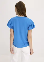 T-shirt à  manches volantées, bonprix