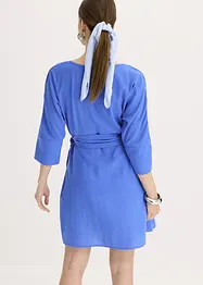 Robe courte, style portefeuille, avec ceinture, bonprix