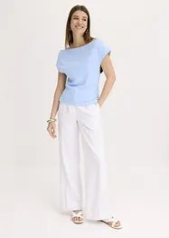Off-Shoulder-Shirt aus reiner Bio-Baumwolle, bonprix