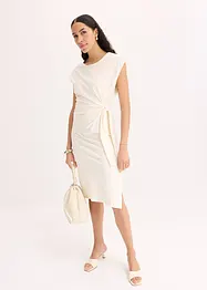 Robe nouée en jersey de coton stretch, bonprix